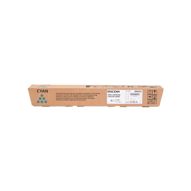 TONER CARTRIDGE RICOH CYANO 842037 MP-C4500E K204C 17k