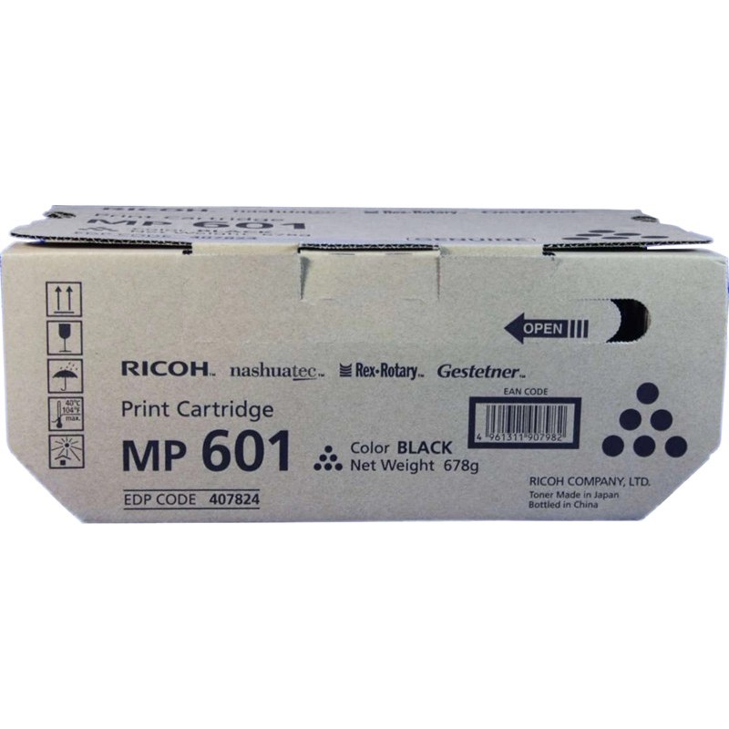 TONER CARTRIDGE RICOH BLACK 407824 SP-5310DN MP-501 25k