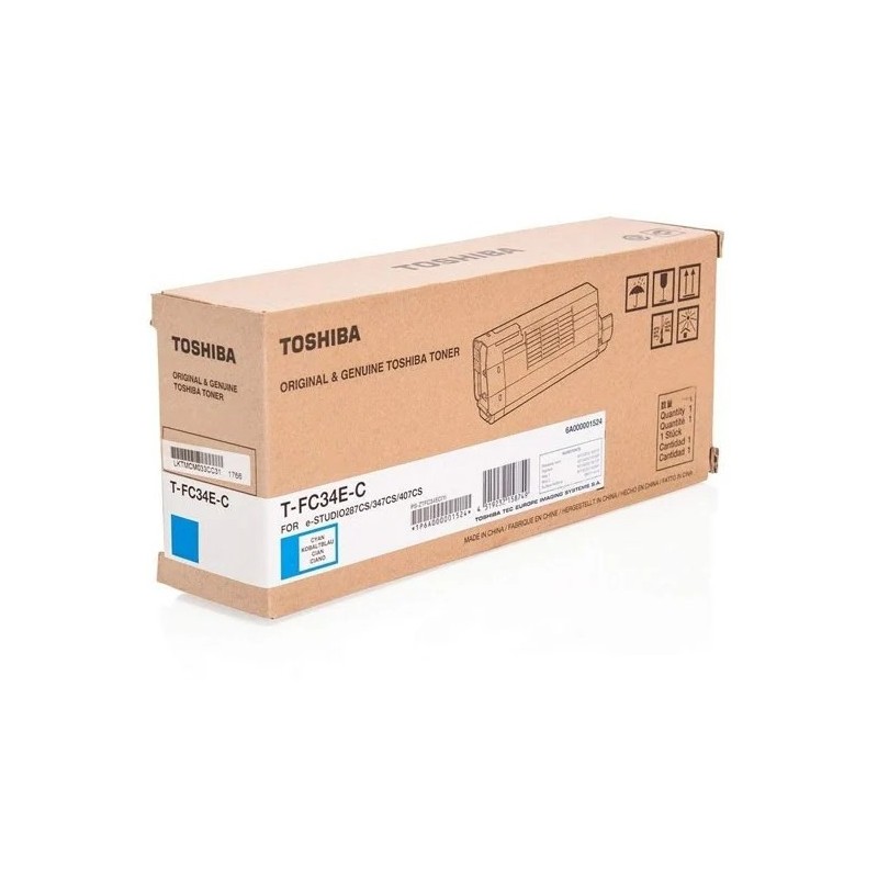 Dynabook T-FC34EC cartuccia toner 1 pz Originale Ciano