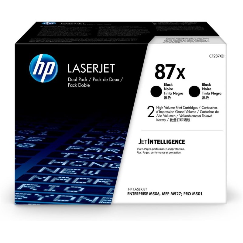 HP Confezione da 2 cartucce toner nero originale ad alta capacità La