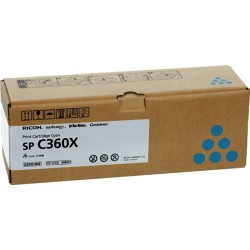 TONER CIANO PER SP C361SFNW 6 408251 000PAG