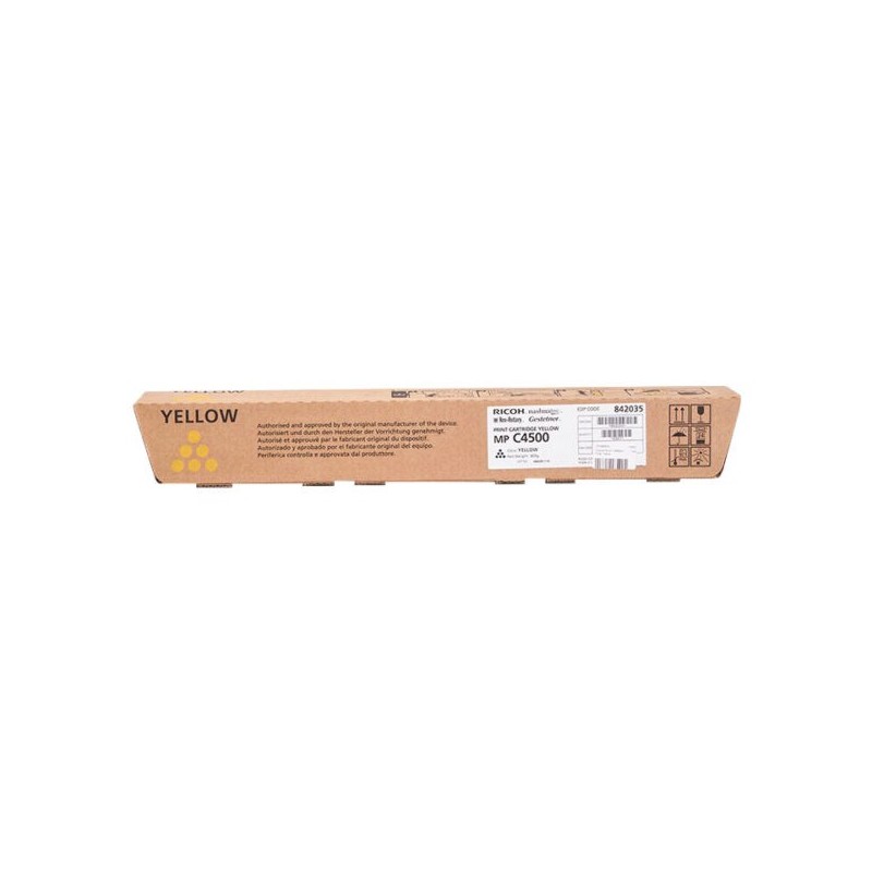 TONER CARTRIDGE RICOH YELLOW 802035 MP-C4500E 17k