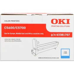 OKI IMAGE DRUM CYAN FOR C5600 C5700