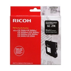 INK CARTRIDGE RICOH BLACK 15k 405532 K202/B GC-21K 15k