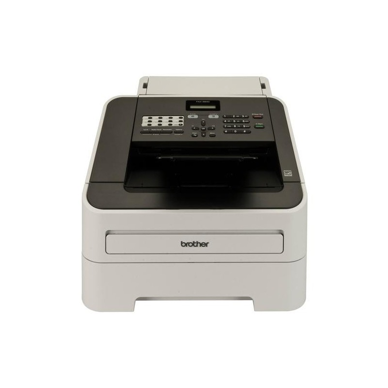 Brother FAX-2840 macchina per fax Laser 33,6 Kbit/s A4 Nero, Grigio