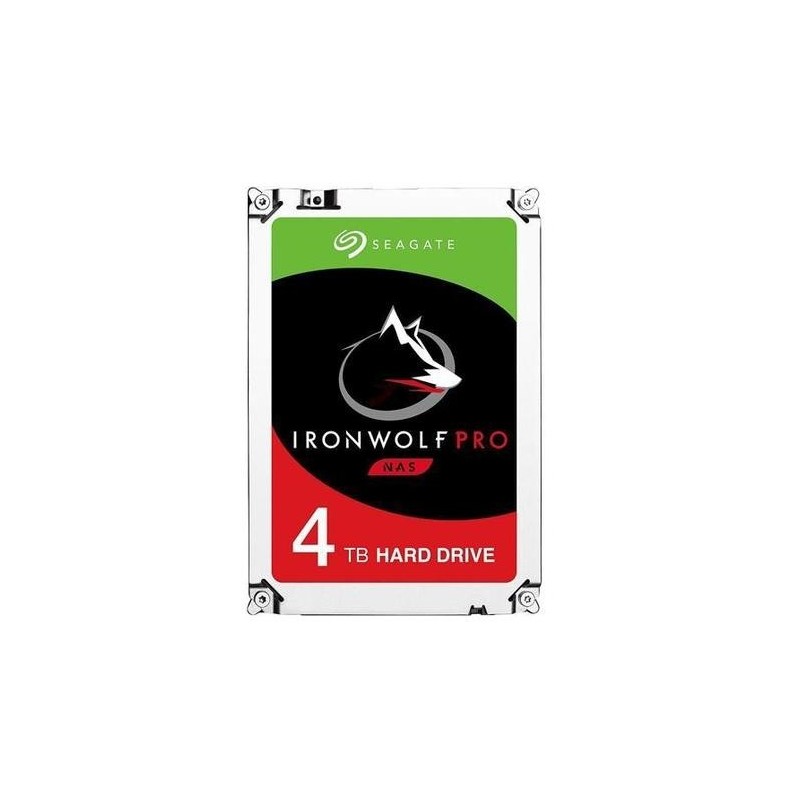 HD SEAGATE IRON WOLF PRO SATA3 4TB 3.5&quot; 7200 RPM 128mb cache 24x7 - N