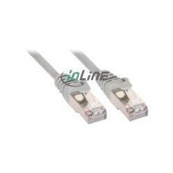 InLine&Acirc;&reg; Patchkabel, SF/UTP, Cat.5e, grau, 1m