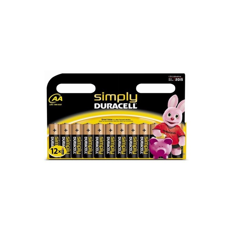 Duracell Simply Batteria monouso Stilo AA Alcalino