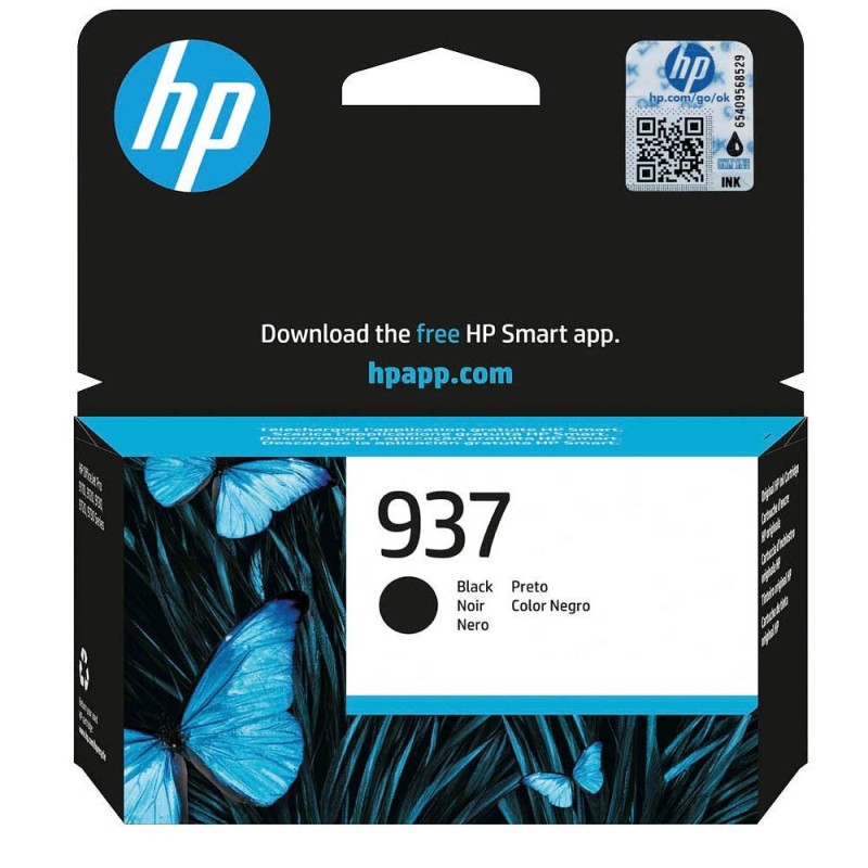 HP Original 937 Druckerpatrone - schwarz (4S6W5NE)