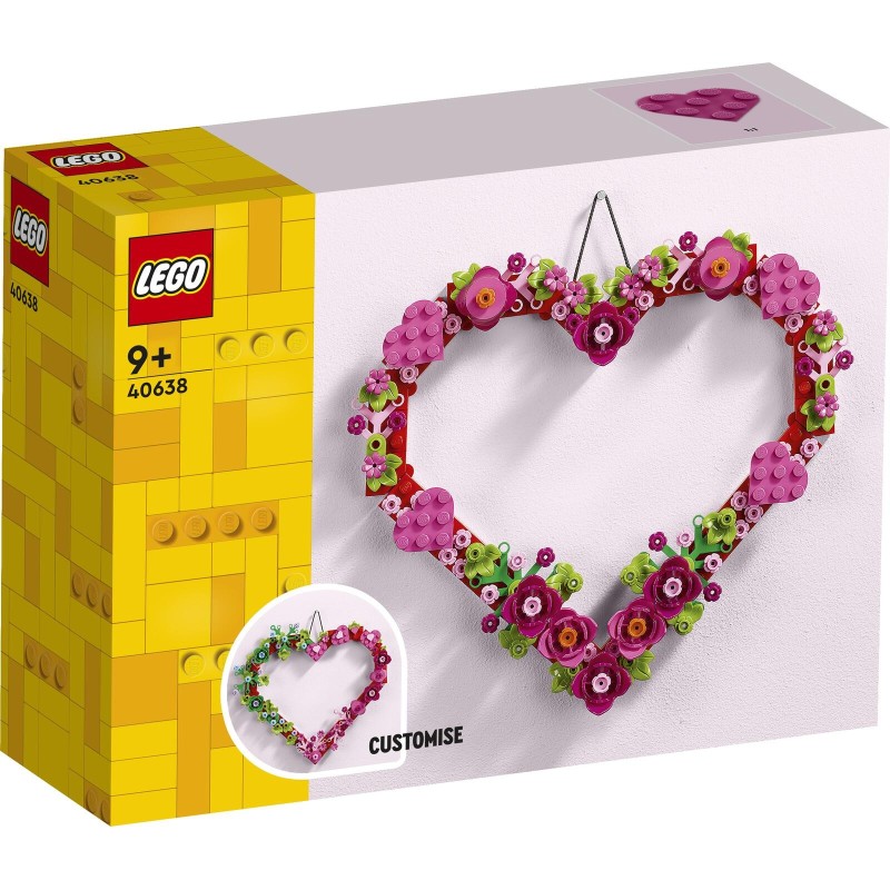 LEGO&Acirc;&reg; Saisonal Herz-Deko 40638Themenwelt: Saisonal, Altersem