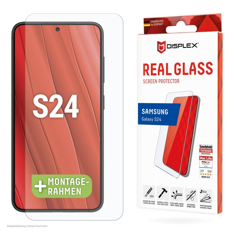 DISPLEX Real Glass f&Atilde;&frac14;r das Samsung Galaxy S24