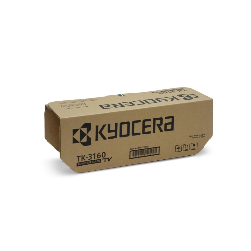 Kyocera Original TK-3160 Toner schwarz 12.500 Seiten (1T02T90NL0) f&Atilde;