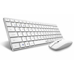 Rapoo 9300M tastiera Mouse incluso RF senza fili + Bluetooth QWERTZ T