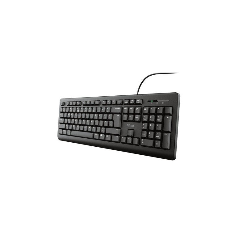 Trust TK-150 tastiera USB QWERTY Italiano Nero