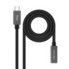 Nanocable Cable USB 3.2 Gen2x2 60W 4K/60Hz USB-C M/H - 0.5m - Color N