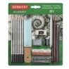 Derwent Academy Sketching Pack de 6 Lapices de Grafito de Durezas Sur