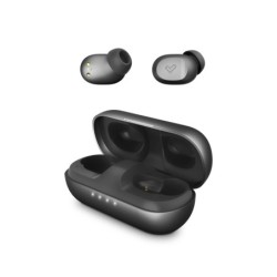 Cuffie Wireless Energy Sistem Urban 3 - Wireless - Design Compatto - Scatola di Ricarica Wireless - Colore Nero