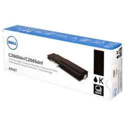 Dell C2660DN/C2665DNF Negro Cartucho de Toner Original - 593-BBBU/67H