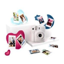 Fujifilm Pack Best Memories Instax Mini 12 Clay White Camara Instanta