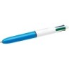 Bic 4 Colours Mini Boligrafo de Bola Retractil - Punta Media de 1mm -