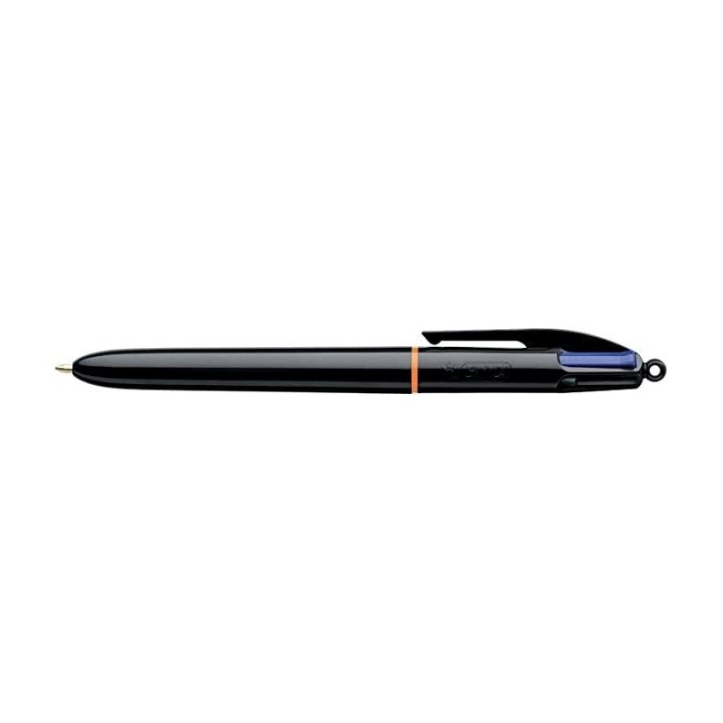 Bic 4 Colours Pro Boligrafo de Bola Retractil - Punta de 1mm - Trazo 