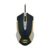 FR-TEC Batman Raton USB hasta 8000dpi - Iluminacion LED Amarillo - Pl