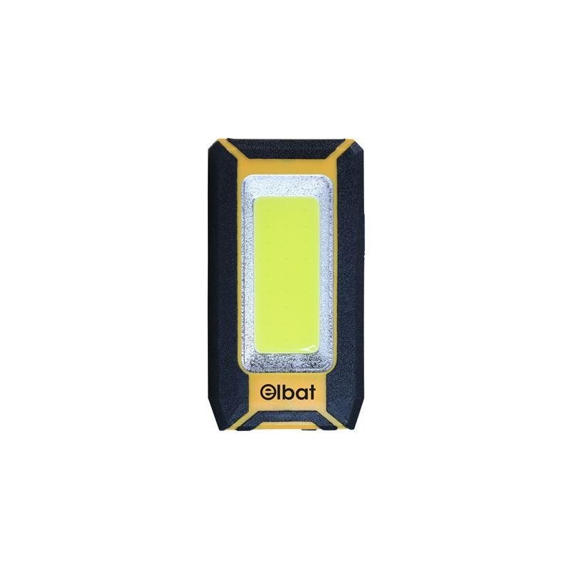 Elbat Linterna LED Recargable - Gancho e Iman - Cob 8W 500LM - Color 