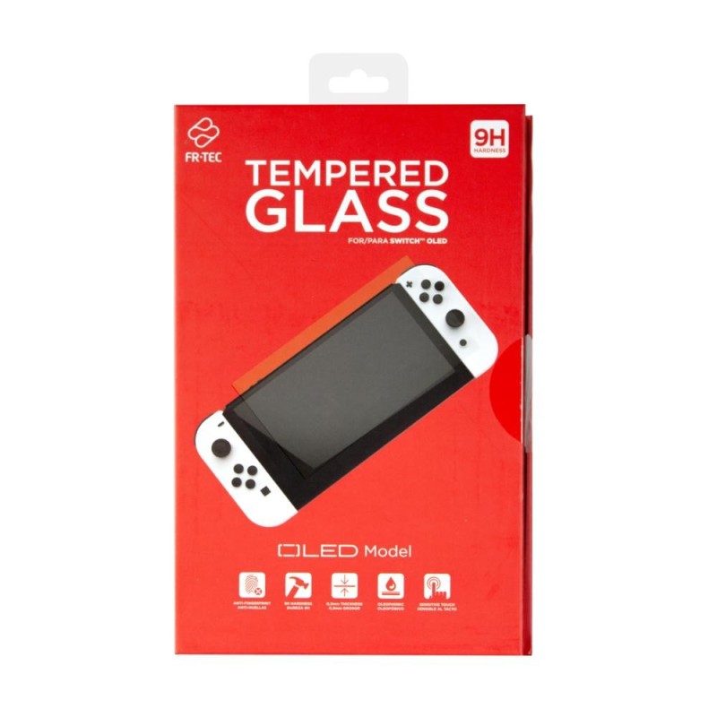 FR-TEC Cristal Templado Switch Oled - Protector de Pantalla Transpare