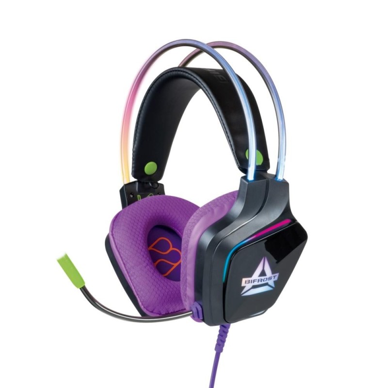 FR-TEC Auriculares Gaming con Luz RGB - Control de Volumen y Mute en 