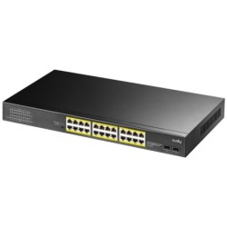 Cudy GS1028PS2 Switch Gigabit PoE+ de 24 puertos con 2 Puertos Gigabi