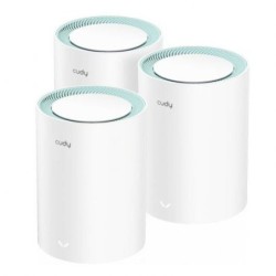 Cudy M1300 Pack de 3 Sistemas WiFi Mesh AC1200 Dual Band - 867Mbps en