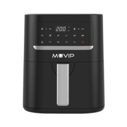 Muvip Freidora Aire Caliente 4.5L 1600W Pantalla Tactil - 10 Programa