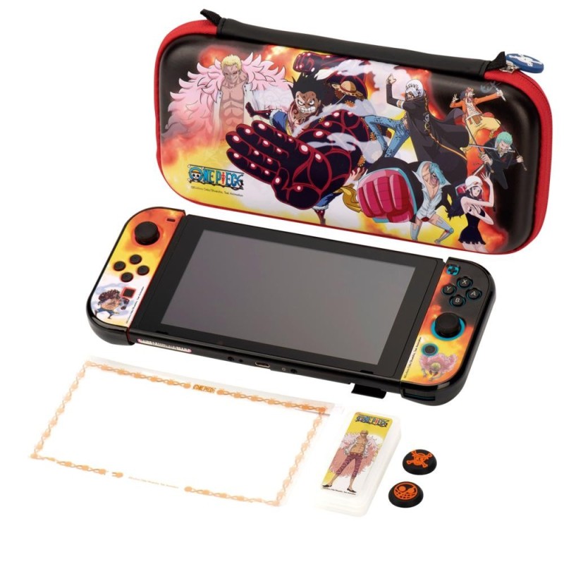 FR-TEC Estuche con Foam para Nintendo Switch One Piece Full Pack Dres