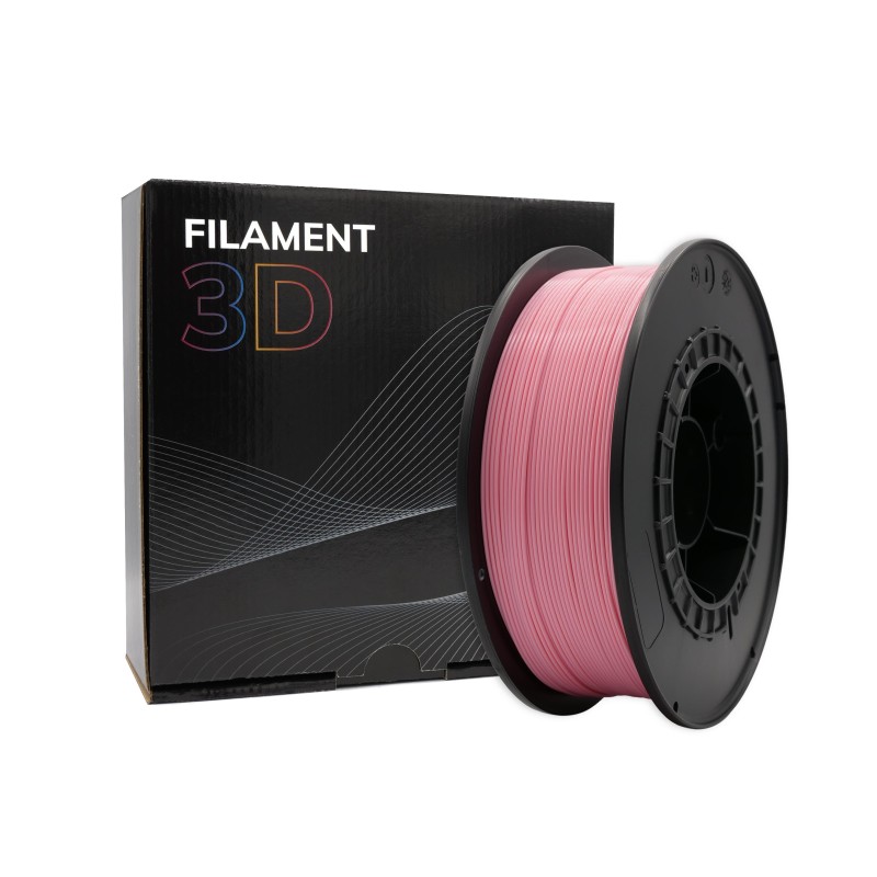 Filamento 3D PLA - Diametro 1.75mm - Bobina 1kg - Color Rosa Crema