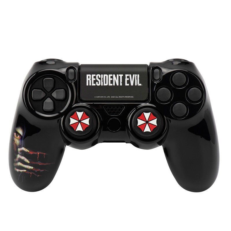 FR-TEC Carcasa Rigida + Grips Resident Evil Umbrella para Dualshock P