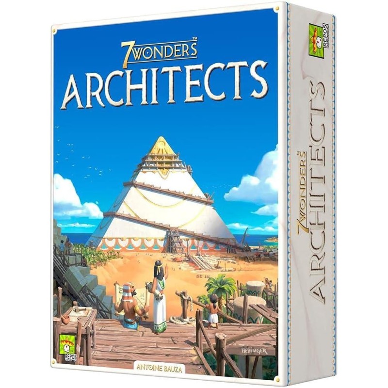 7 Wonders Architects Juego de Cartas - Tematica Historia - De 2 a 7 J