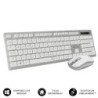 Subblim Teclado y rat&oacute;n inal&aacute;mbricos ERGO - Dise&ntilde;o ergon&oacute;mico - T