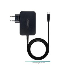 Tooq Cargador de Portatil GaN USB-C/PD 3.0 90W - Cable de 1.80m - Col