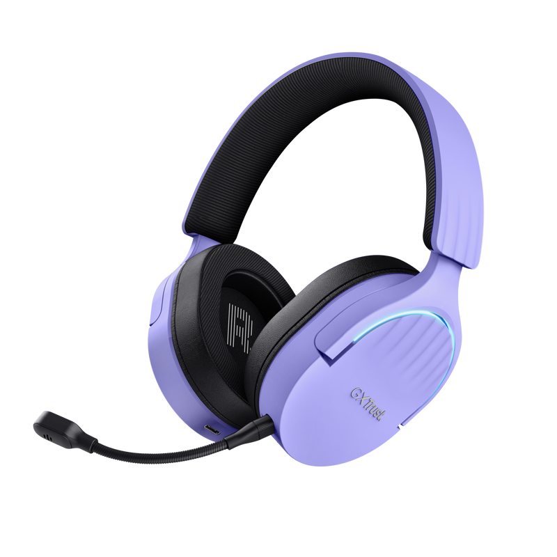 Trust GXT491 Fayzo Auriculares Gaming - Bluetooth y USB-C 2.4Ghz - Co