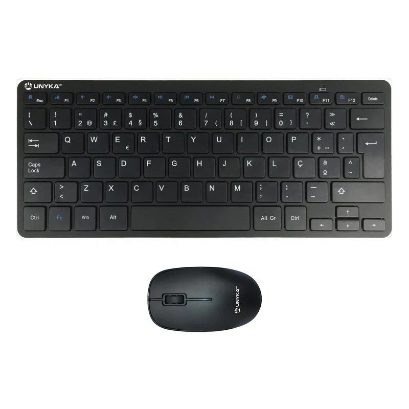 Unykach MK288 Pro Pack de Mini Teclado 79 Teclas Inalambrico + Raton 