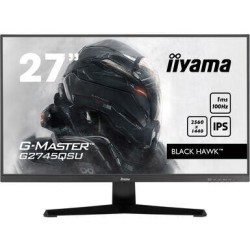 ECRAN IIYAMA 27&#039;&#039; G-MASTER BLACK HAWK IPS 2560X1440 16:9 1MS 100HZ 25