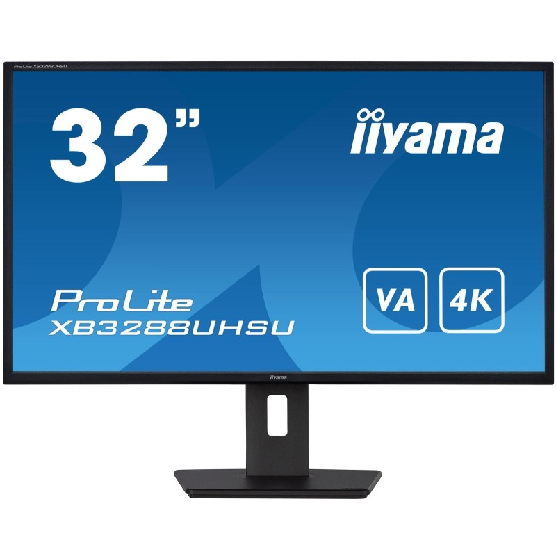 Monitor da 32in con pannello VA e risoluzione 4K