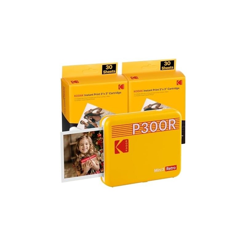 KODAK MINI 3 ERA YELLOW 3X3 + 60SHEETS