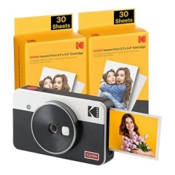 KODAK MINI SHOT 2 ERA BLACK 2.1X3.4 + 60SHEETS + ACCESIRY KIT