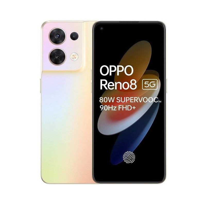 OPPO RENO 8 8+256GB DS&nbsp;5G&nbsp;SHIMMER&nbsp;GOLD OEM