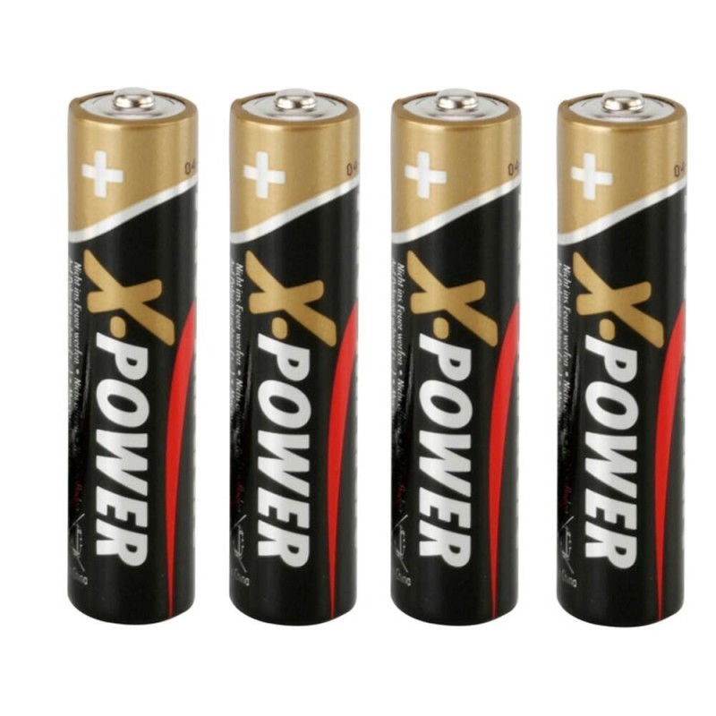 Batterie AAA ANSMANN X-Power 4er 4x Micro Alkaline Premium