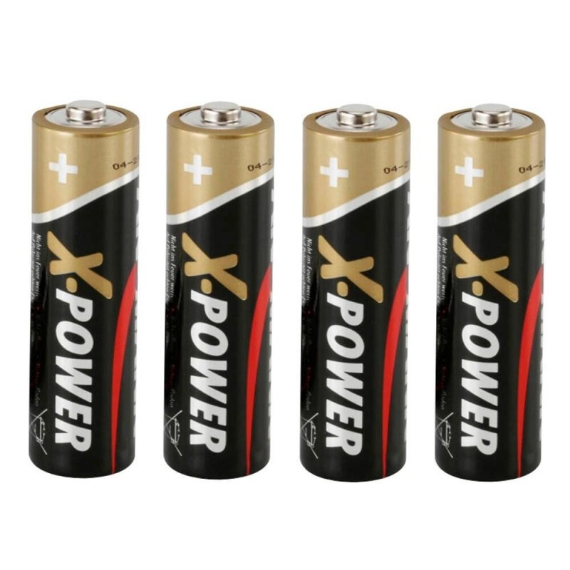 Batterie AA ANSMANN X-Power 4er 4x Mignon Alkaline Premium