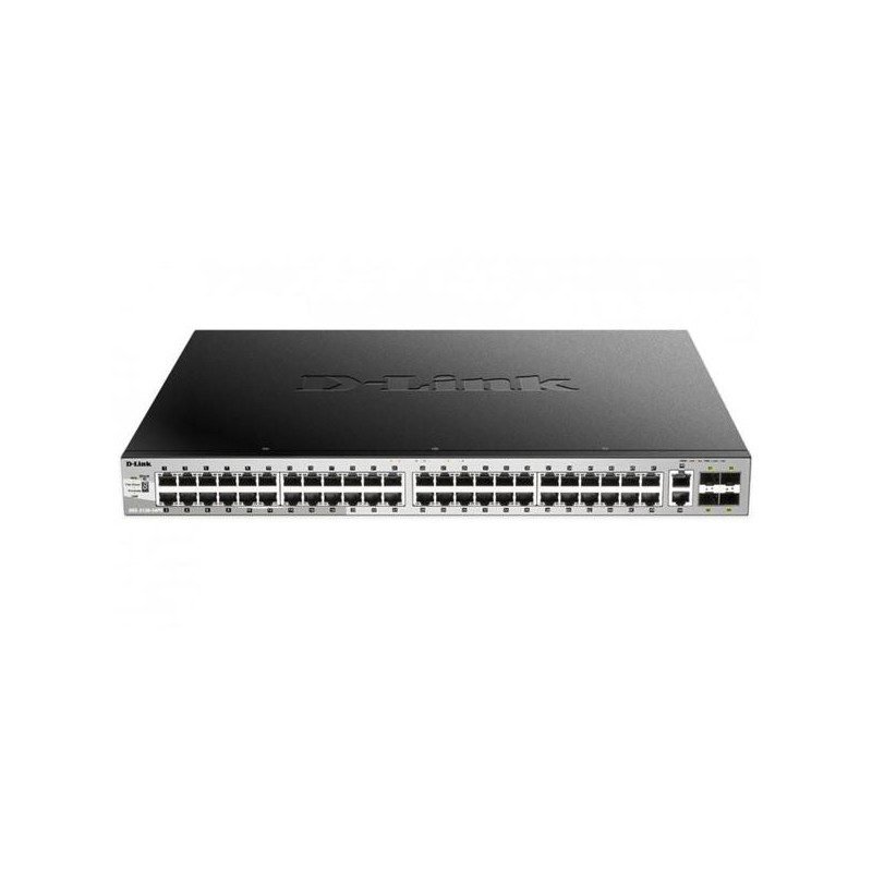 D-Link Switch 48G 2XG 4SFP+ PoE 370w 48x10/100/1000 2x10G 4xSFP+