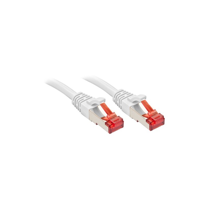 Lindy Cat6 S/FTP 3m cavo di rete Bianco Cat6 S/FTP S-STP