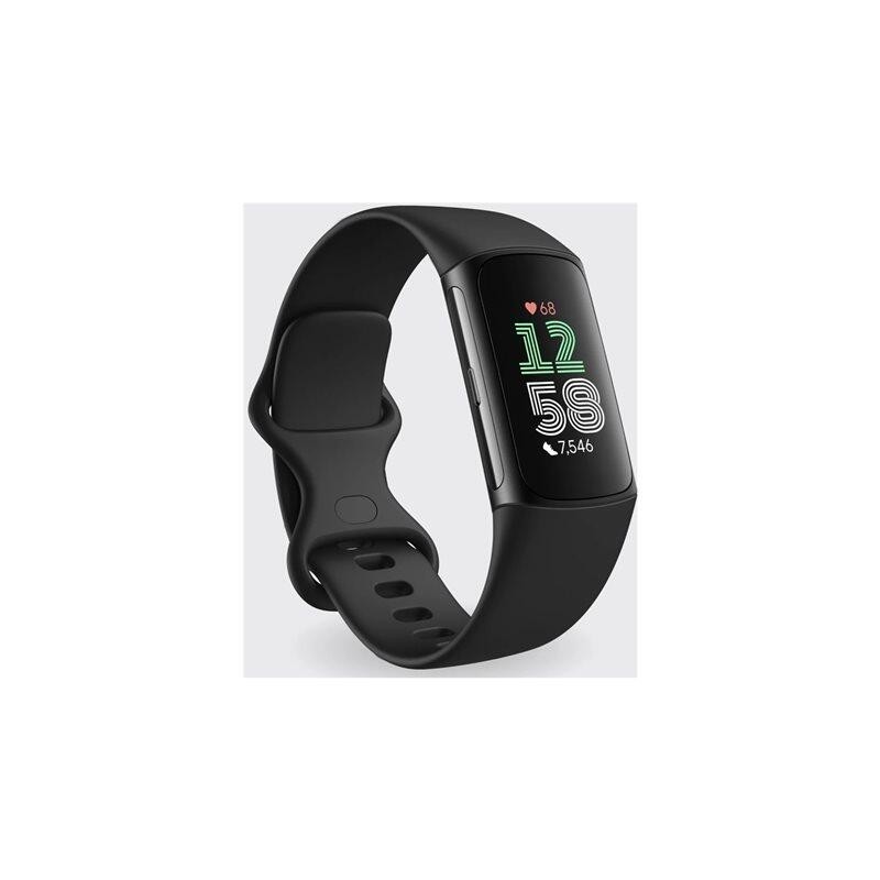 Fitbit Charge 6 Fitness Tracker, Obsidian/Schwarz